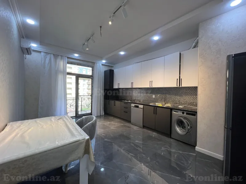 Kirayə verilir 2 otaqlı Mənzil Yeni tikili 100 m² Ağ şəhər - şəkil 6