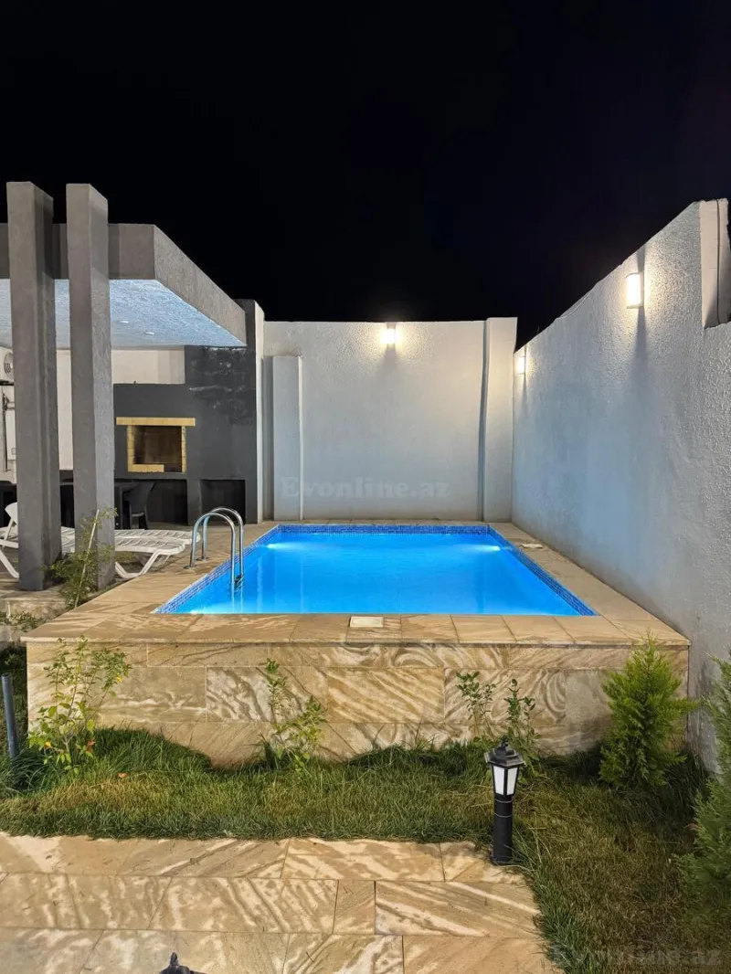 Kirayə verilir 3 otaqlı Həyət evi 130 m² Mərdəkan - şəkil 2