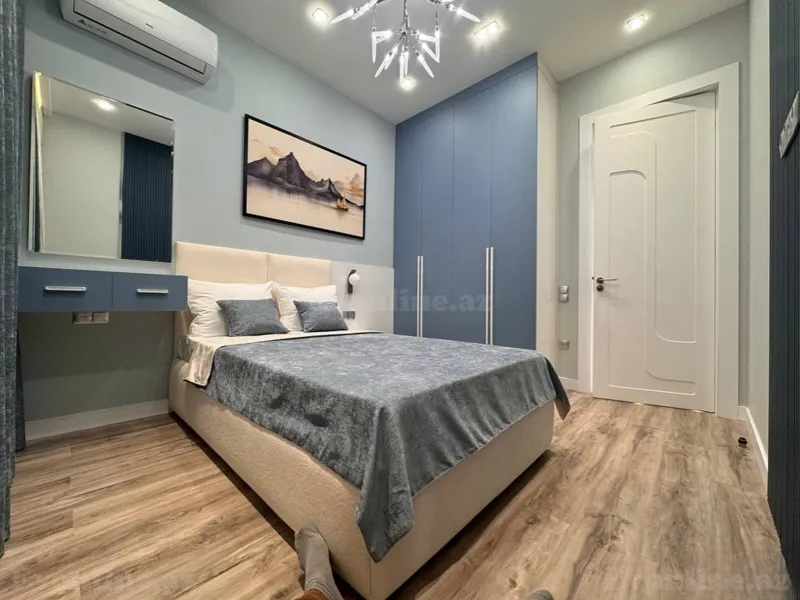 Kirayə verilir 3 otaqlı Mənzil Yeni tikili 215 m² Nərimanov r. - şəkil 2