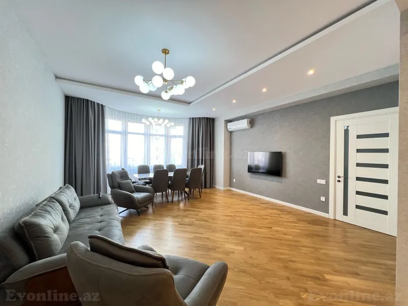 3 otaqlı Mənzil 140 m² Sahil m. Kirayə verilir