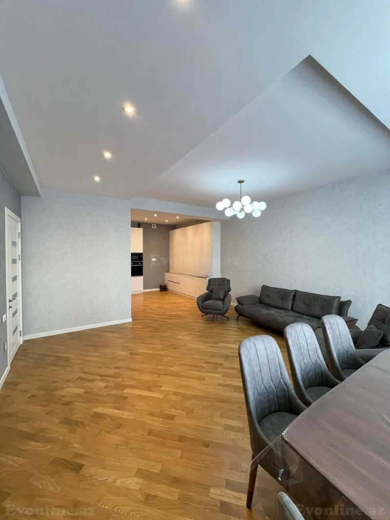 Kirayə verilir 3 otaqlı Mənzil Yeni tikili 140 m² Sahil m. - şəkil 3