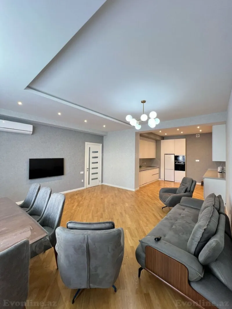Kirayə verilir 3 otaqlı Mənzil Yeni tikili 140 m² Sahil m. - şəkil 7