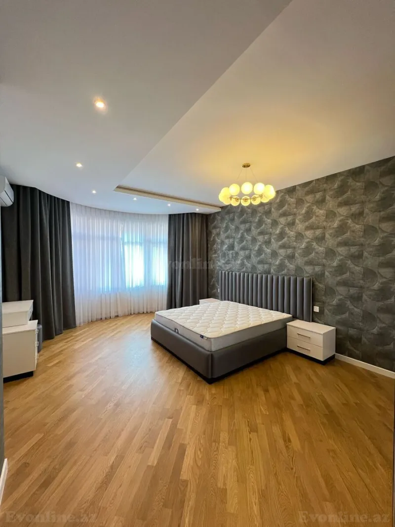 Kirayə verilir 3 otaqlı Mənzil Yeni tikili 140 m² Sahil m. - şəkil 9