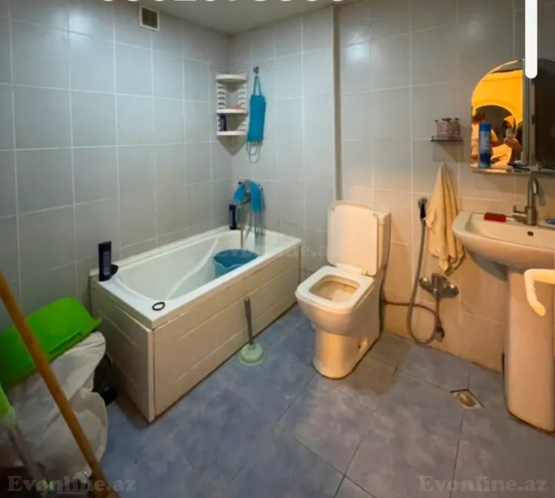 Kirayə verilir 1 otaqlı Mənzil Yeni tikili 35 m² Gənclik m. - şəkil 6