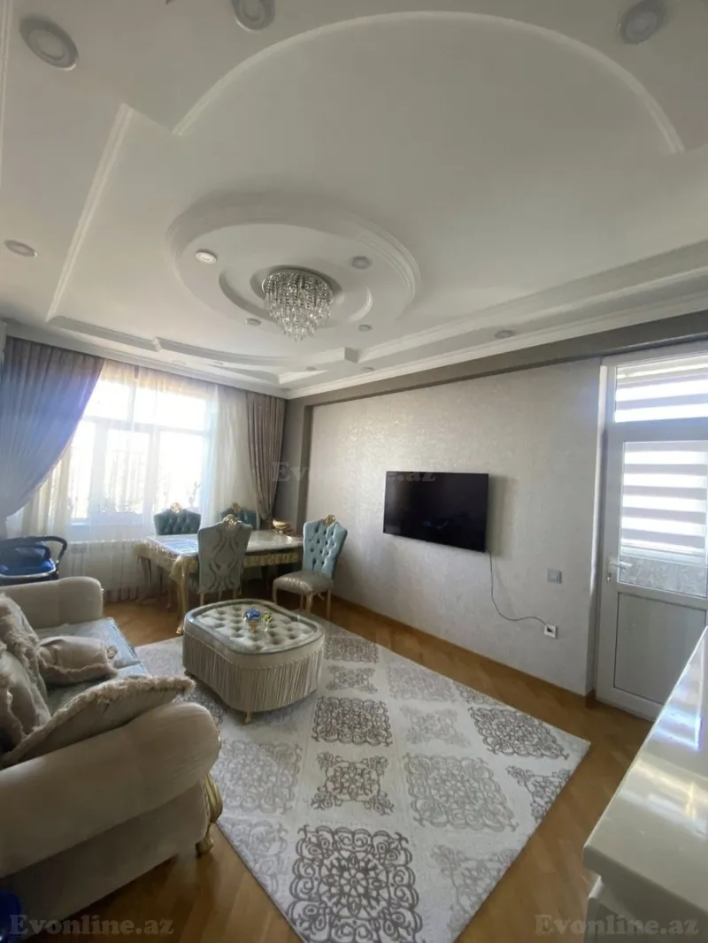 Satılır 3 otaqlı Mənzil Yeni tikili 104 m² 7-ci mikrorayon - şəkil 2