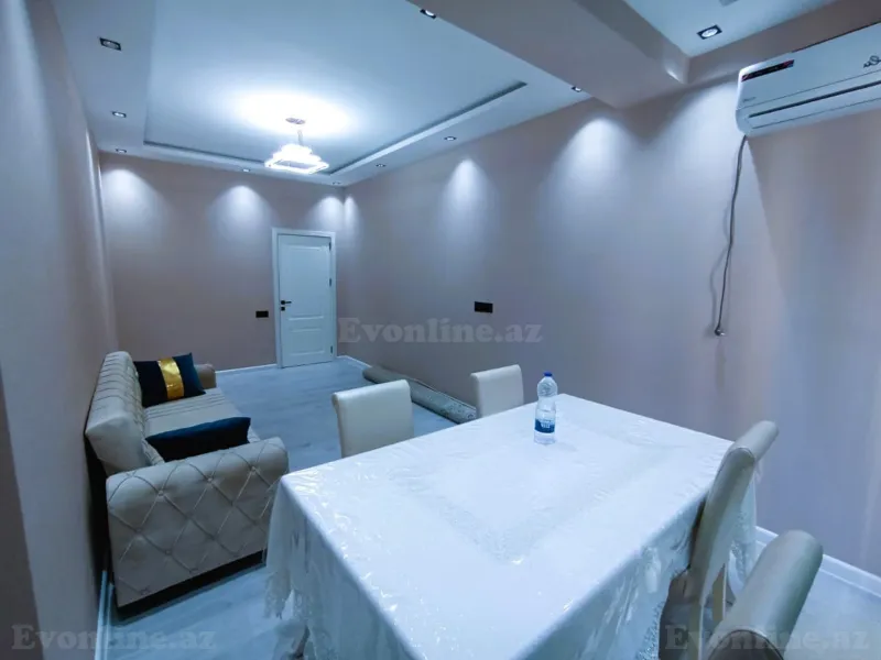 Kirayə verilir 2 otaqlı Mənzil Yeni tikili 70 m² Nərimanov r. - şəkil 3