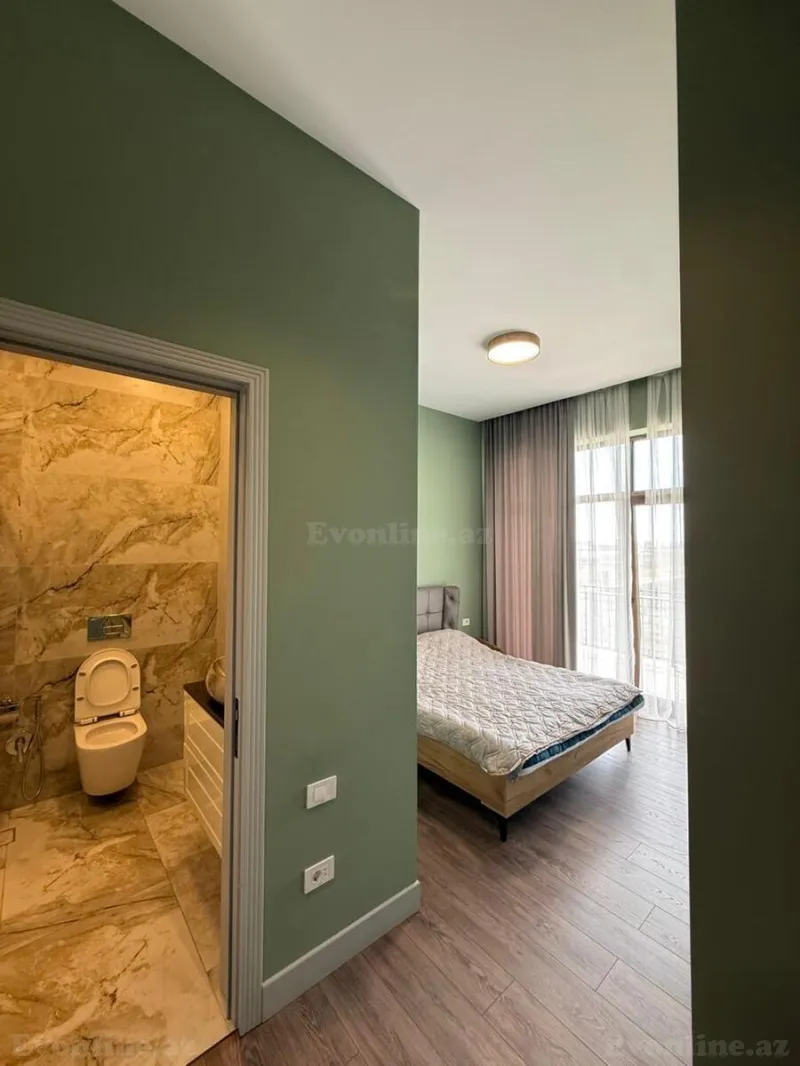 Kirayə verilir 4 otaqlı Həyət evi 500 m² Mərdəkan - şəkil 16