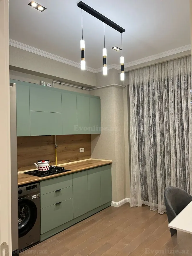 Kirayə verilir 2 otaqlı Mənzil Yeni tikili 80 m² Yasamal - şəkil 4