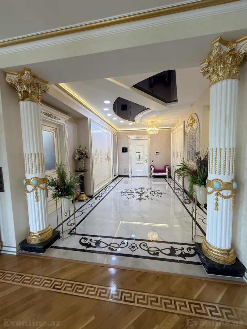Satılır 5 otaqlı Mənzil Yeni tikili 350 m² Nəsimi r. - şəkil 2