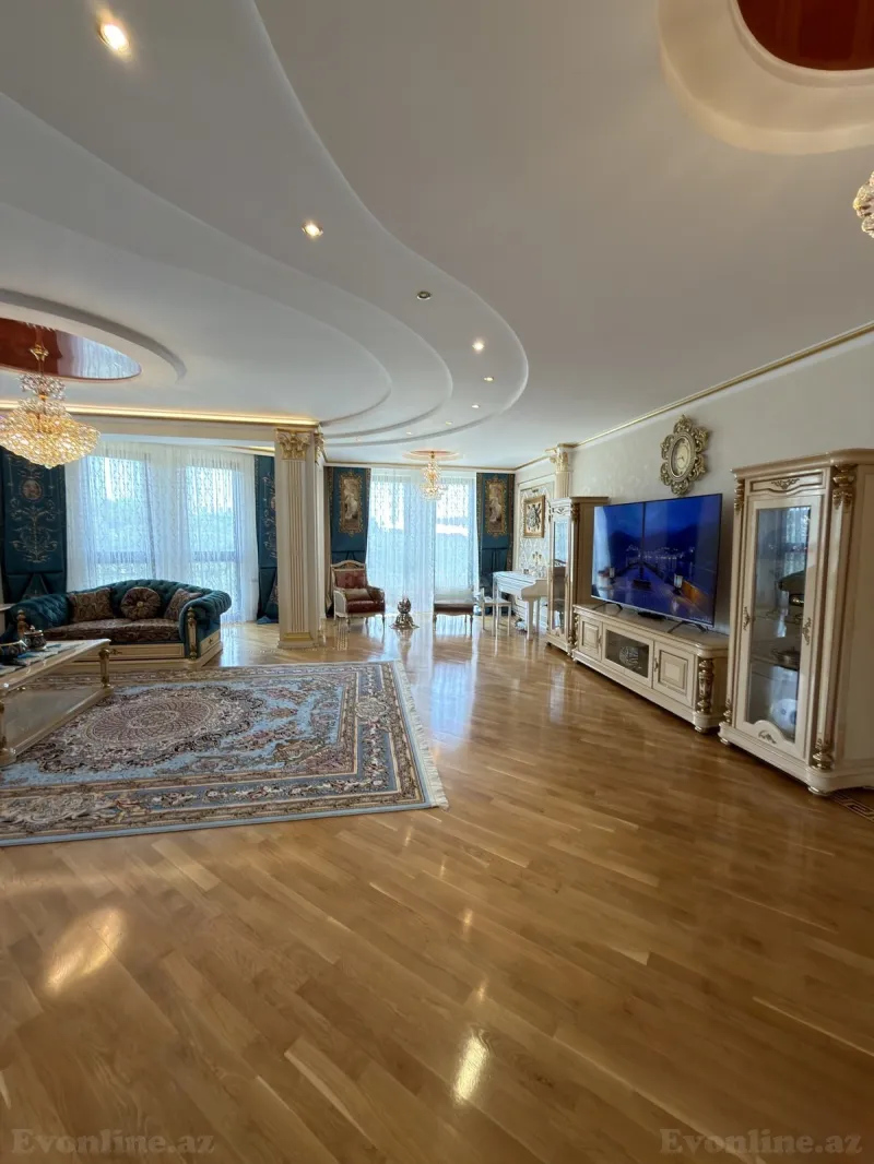 Satılır 5 otaqlı Mənzil Yeni tikili 350 m² Nəsimi r. - şəkil 6