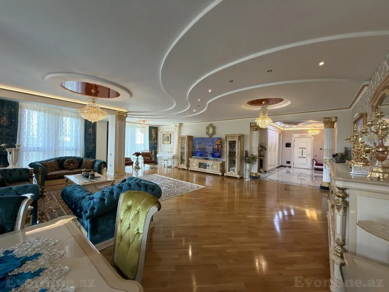 Satılır 5 otaqlı Mənzil Yeni tikili 350 m² Nəsimi r. - şəkil 8