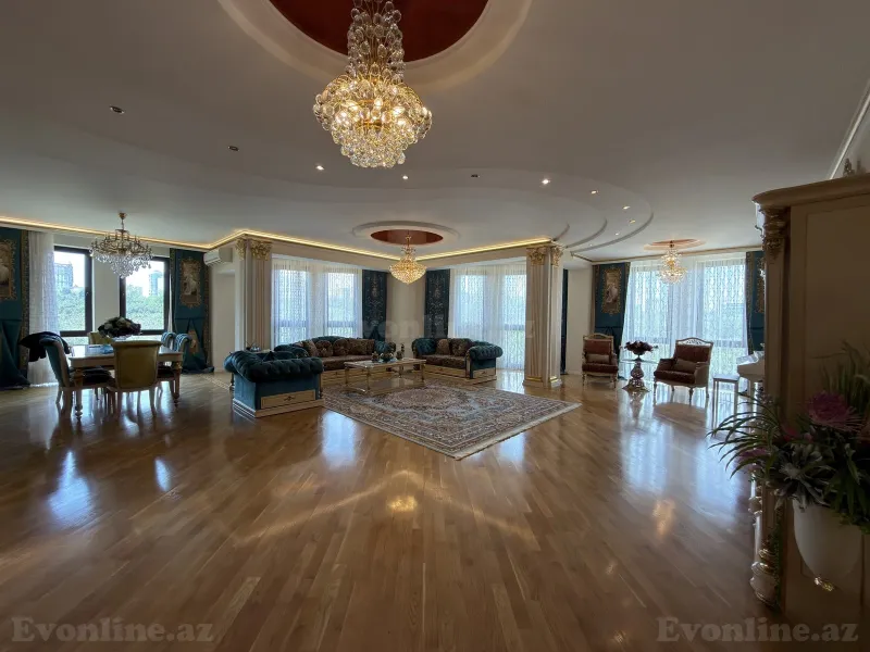 Satılır 5 otaqlı Mənzil Yeni tikili 350 m² Nəsimi r. - şəkil 9
