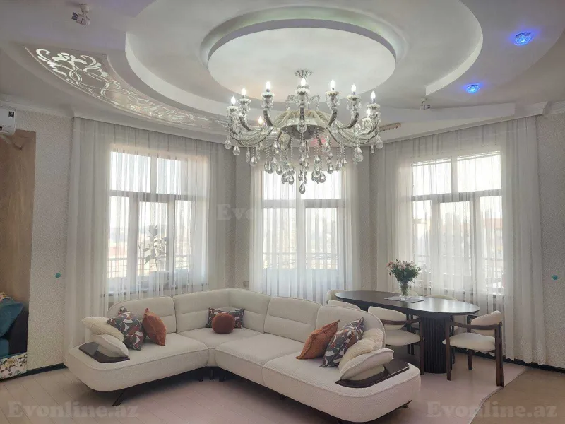 Satılır 4 otaqlı Mənzil Yeni tikili 170 m² Nizami m. - şəkil 2