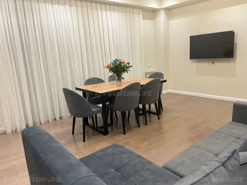 Kirayə verilir 2 otaqlı Mənzil Yeni tikili 75 m² Elmlər Akademiyası m. - şəkil 4