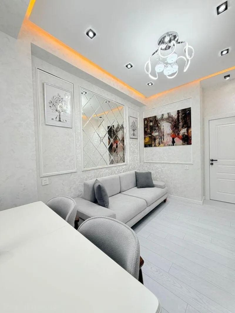 Satılır 2 otaqlı Mənzil Yeni tikili 40 m² Qara Qarayev m. - şəkil 2