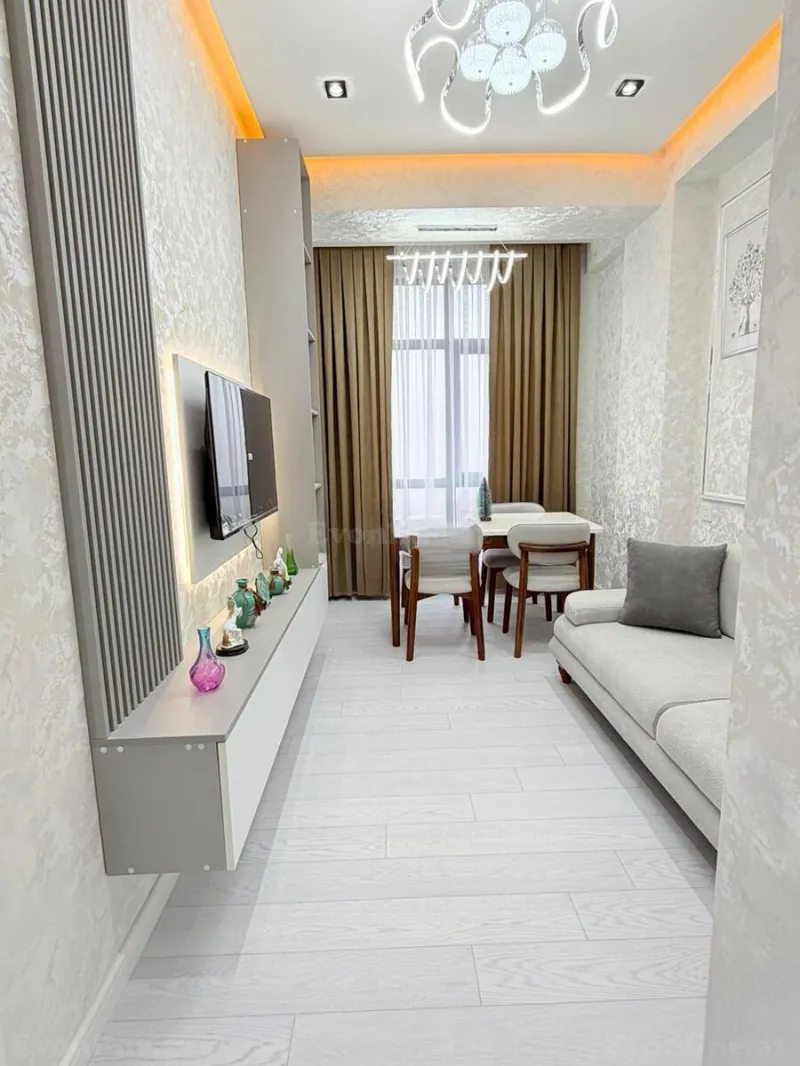 Satılır 2 otaqlı Mənzil Yeni tikili 40 m² Qara Qarayev m. - şəkil 3