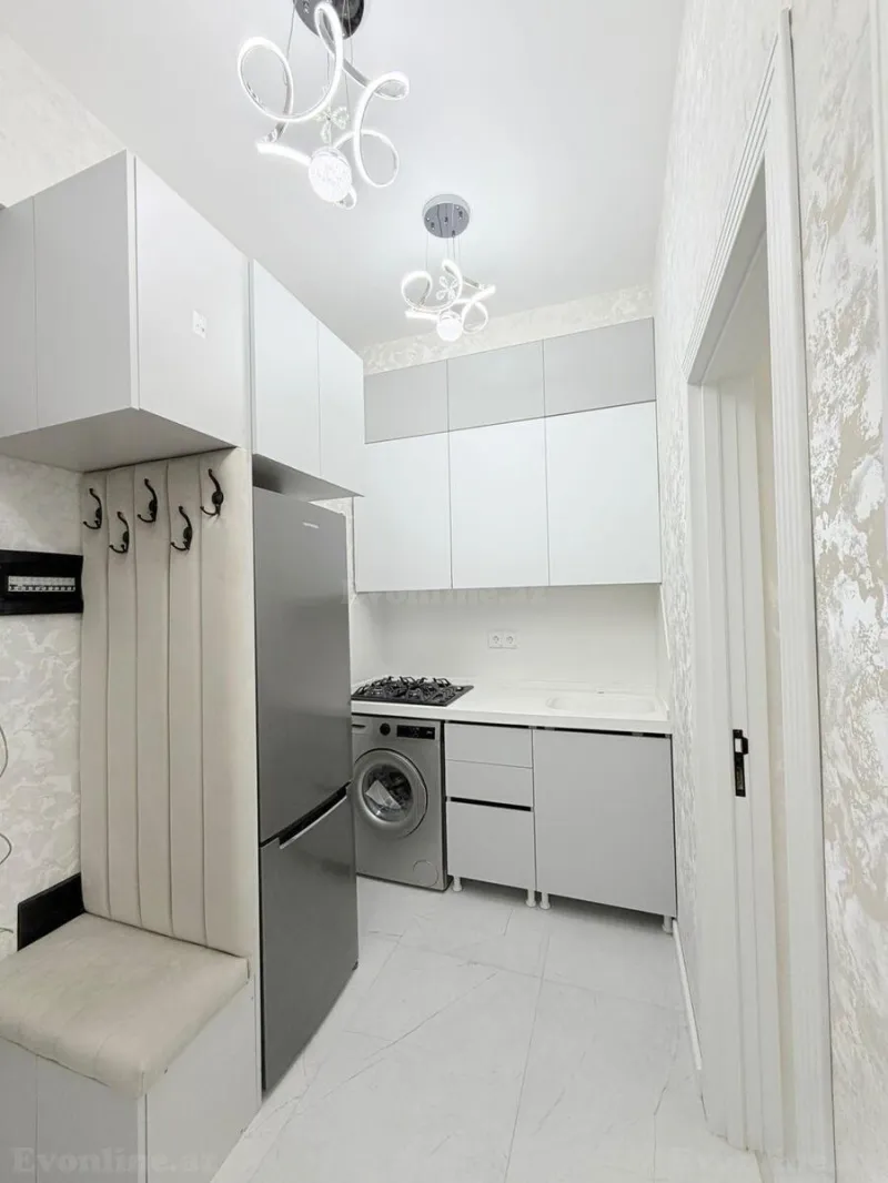 Satılır 2 otaqlı Mənzil Yeni tikili 40 m² Qara Qarayev m. - şəkil 6
