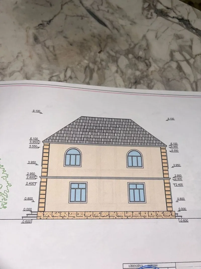 Satılır 5 otaqlı Həyət evi 180 m² Bahar - şəkil 7