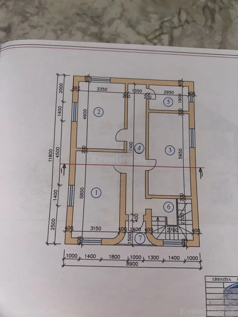 Satılır 5 otaqlı Həyət evi 180 m² Bahar - şəkil 10