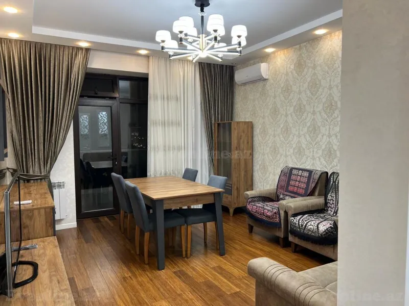 Kirayə verilir 2 otaqlı Mənzil Yeni tikili 70 m² 8 Noyabr m. - şəkil 2
