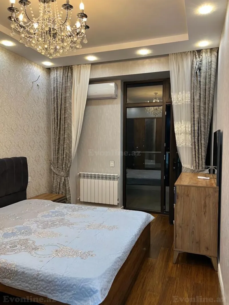 Kirayə verilir 2 otaqlı Mənzil Yeni tikili 70 m² 8 Noyabr m. - şəkil 4