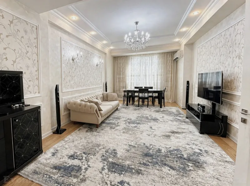 Satılır 3 otaqlı Mənzil Yeni tikili 130 m² Nəsimi r. - şəkil 2