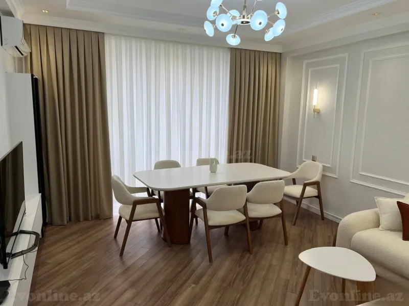 2 otaqlı Mənzil 85 m² Nərimanov r. Kirayə verilir