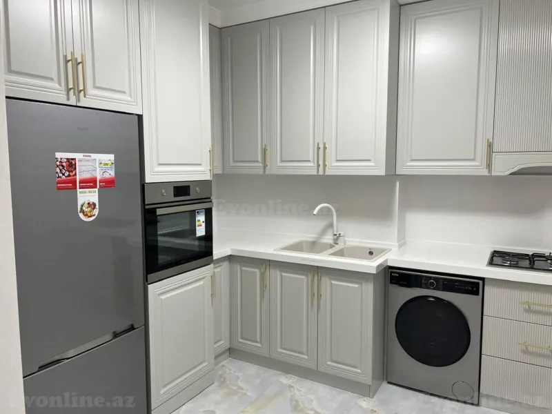 Kirayə verilir 2 otaqlı Mənzil Yeni tikili 85 m² Nərimanov r. - şəkil 9