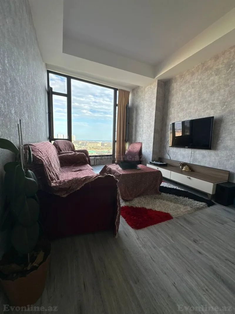 Kirayə verilir 3 otaqlı Mənzil Yeni tikili 110 m² Nərimanov r. - şəkil 10