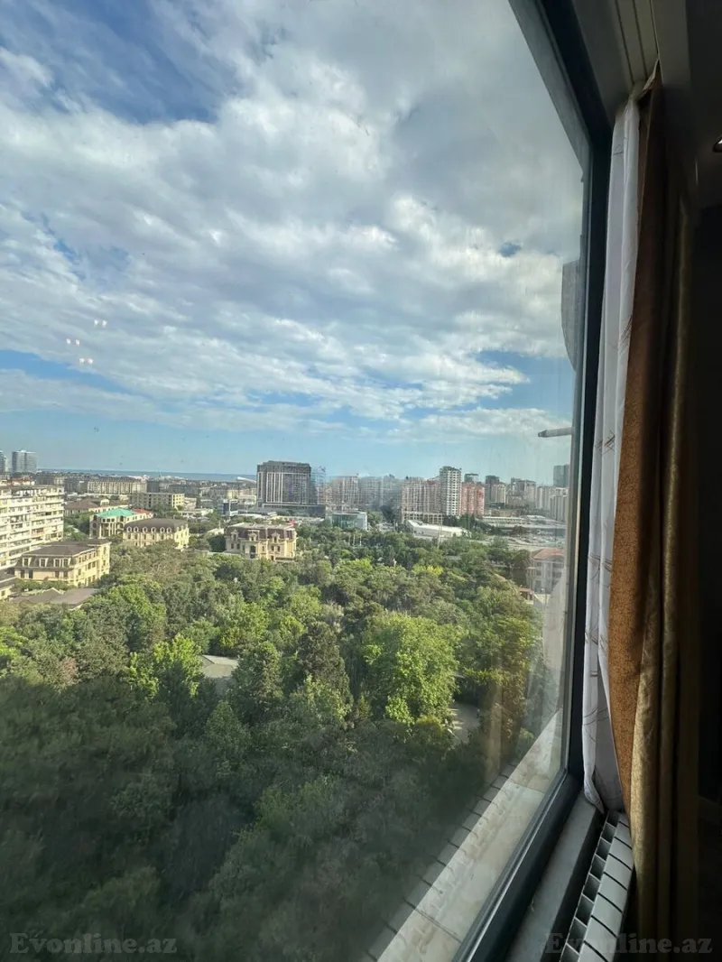 Kirayə verilir 3 otaqlı Mənzil Yeni tikili 110 m² Nərimanov r. - şəkil 11