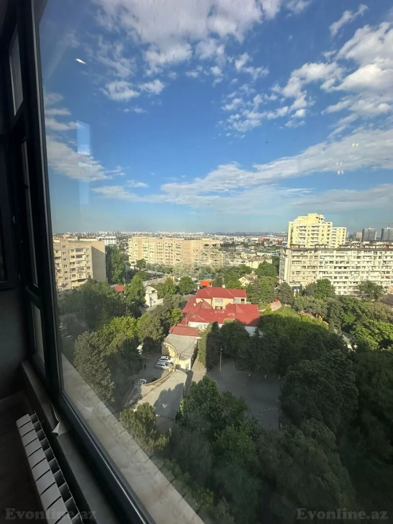 Kirayə verilir 3 otaqlı Mənzil Yeni tikili 110 m² Nərimanov r. - şəkil 25