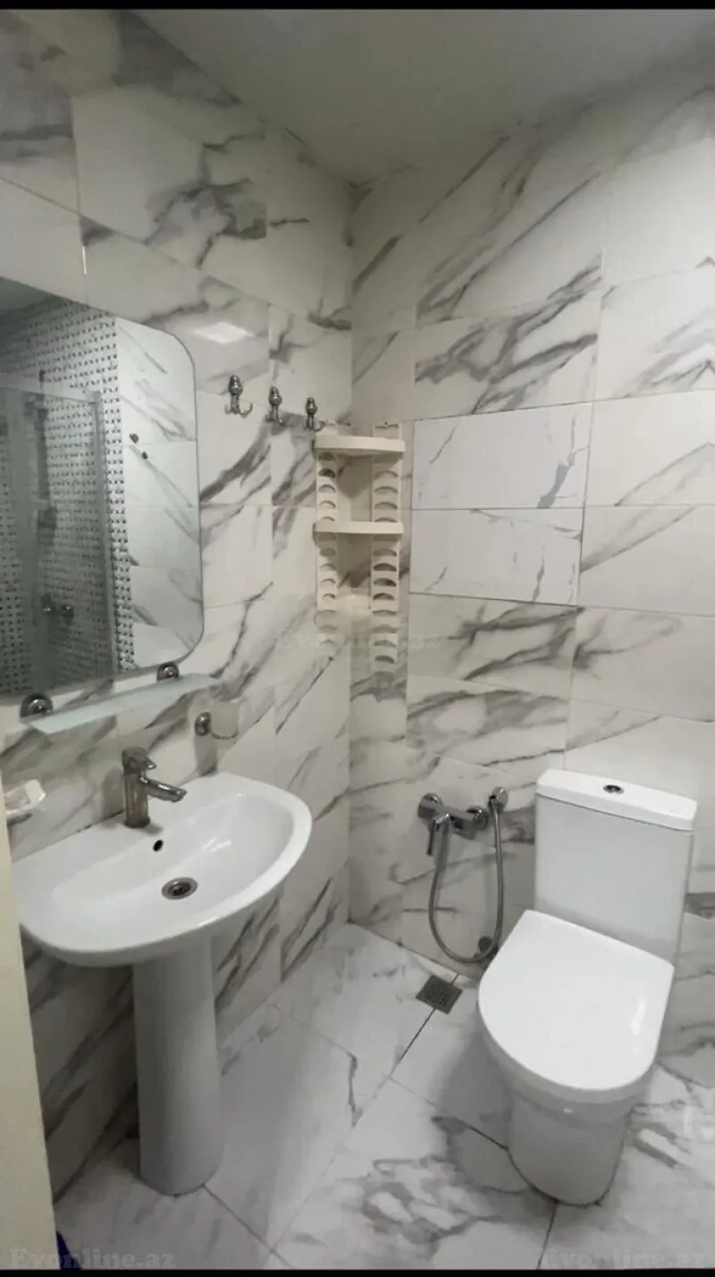 Kirayə verilir 2 otaqlı Mənzil Yeni tikili 68 m² Nəsimi m. - şəkil 9