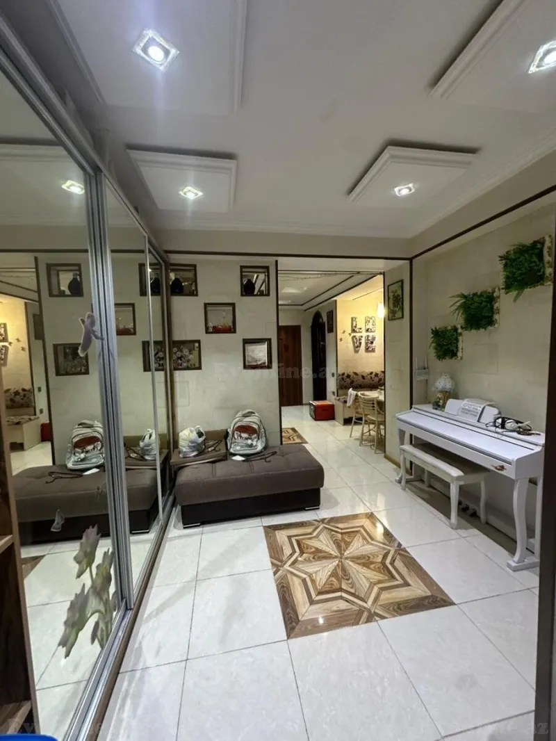 Satılır 3 otaqlı Mənzil Yeni tikili 107 m² İnşaatçılar m. - şəkil 14