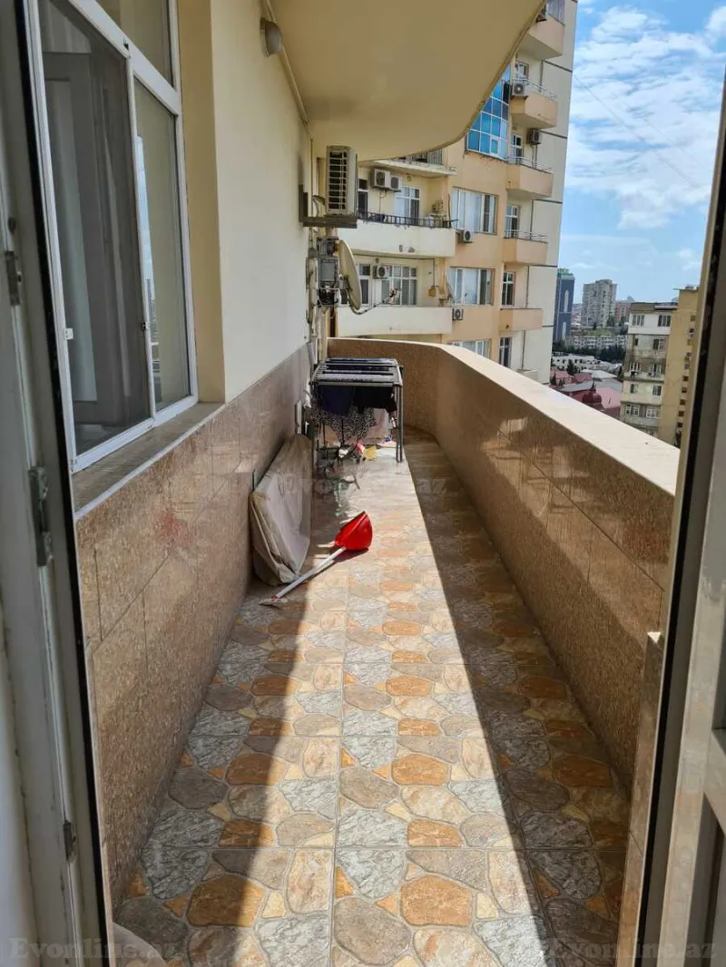 Kirayə verilir 3 otaqlı Mənzil Yeni tikili 97 m² Nəsimi m. - şəkil 12