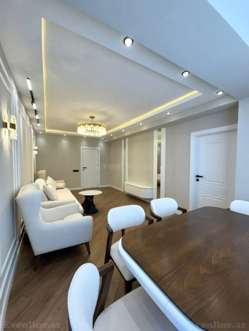 Satılır 3 otaqlı Mənzil Yeni tikili 83 m² Həzi Aslanov m. - şəkil 2