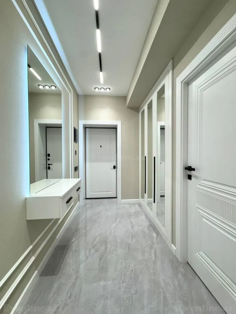 Satılır 3 otaqlı Mənzil Yeni tikili 83 m² Həzi Aslanov m. - şəkil 8