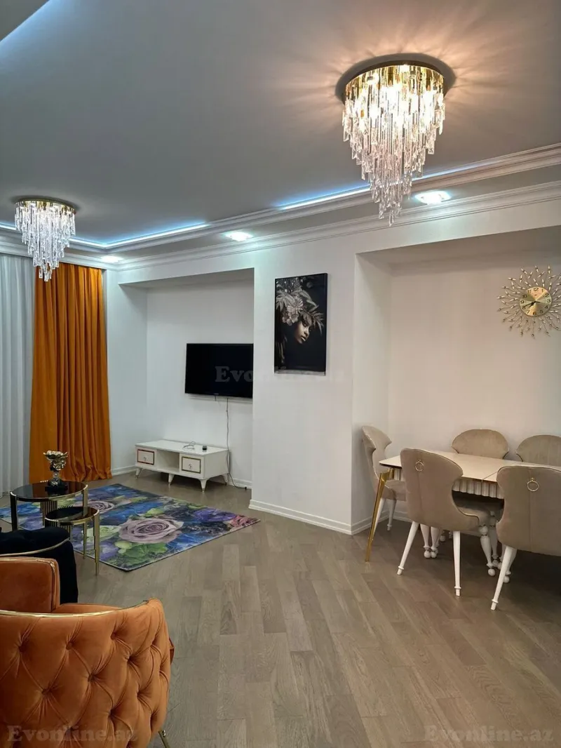 Kirayə verilir 3 otaqlı Mənzil Yeni tikili 148 m² 8 Noyabr m. - şəkil 2