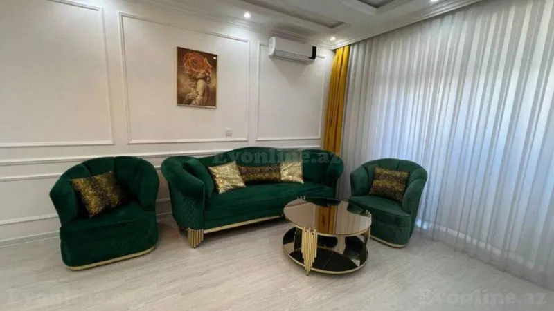 Kirayə verilir 3 otaqlı Mənzil Yeni tikili 148 m² 8 Noyabr m. - şəkil 2
