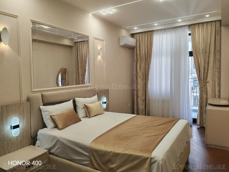 Kirayə verilir 2 otaqlı Mənzil Yeni tikili 67 m² Nərimanov r. - şəkil 3