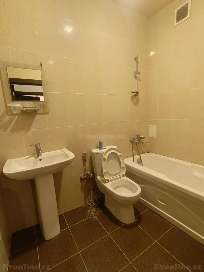 Kirayə verilir 1 otaqlı Mənzil Yeni tikili 40 m² Hövsan - şəkil 4