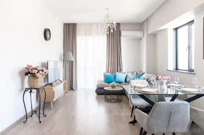 Kirayə verilir 3 otaqlı Mənzil Yeni tikili 113 m² Xətai r. - şəkil 2