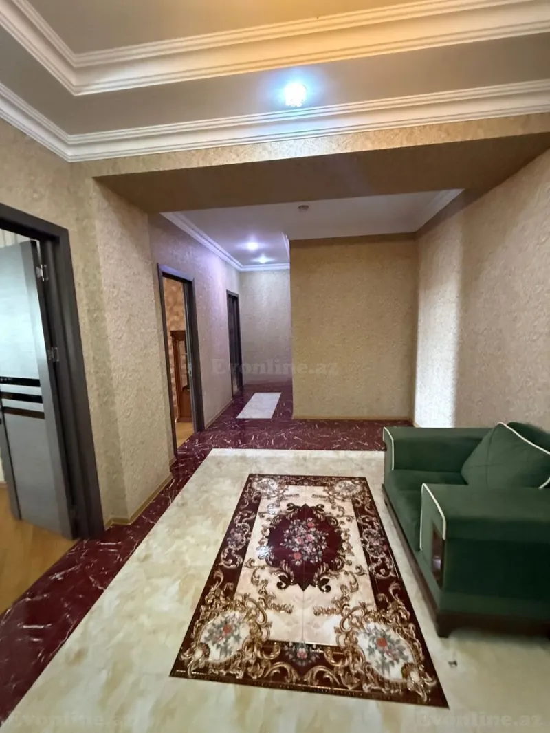 Kirayə verilir 2 otaqlı Mənzil Yeni tikili 110 m² Nəsimi r. - şəkil 2