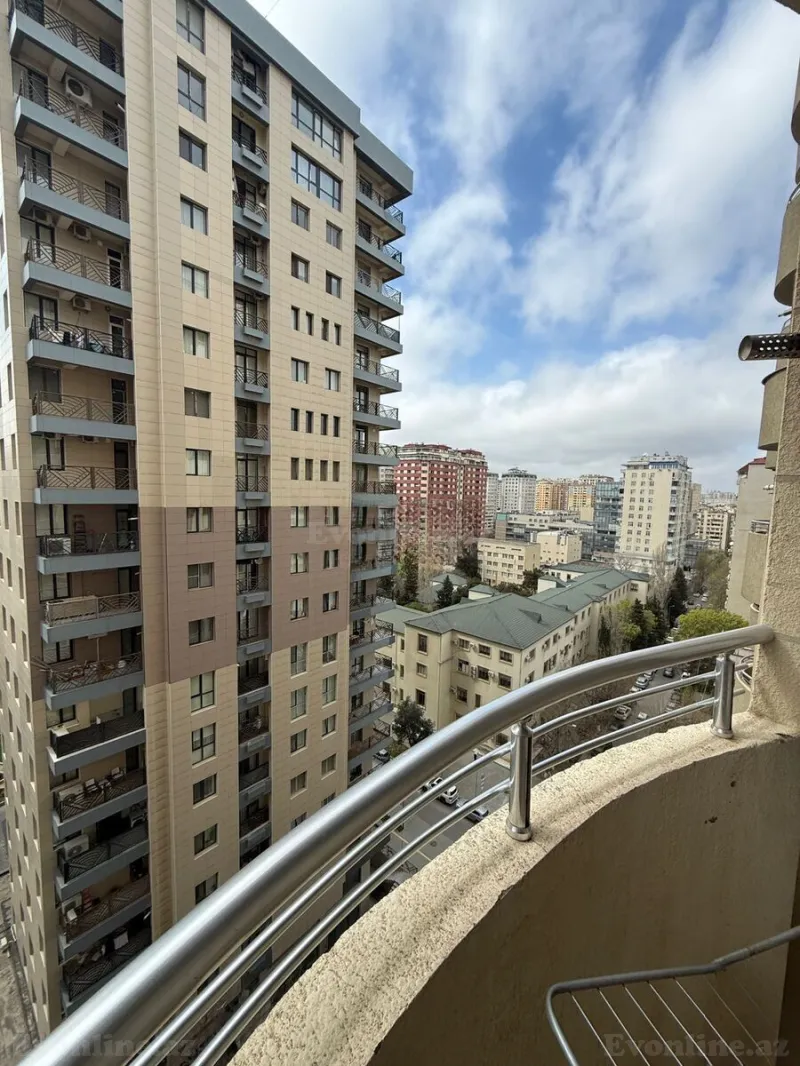Kirayə verilir 2 otaqlı Mənzil Yeni tikili 110 m² Nəsimi r. - şəkil 9