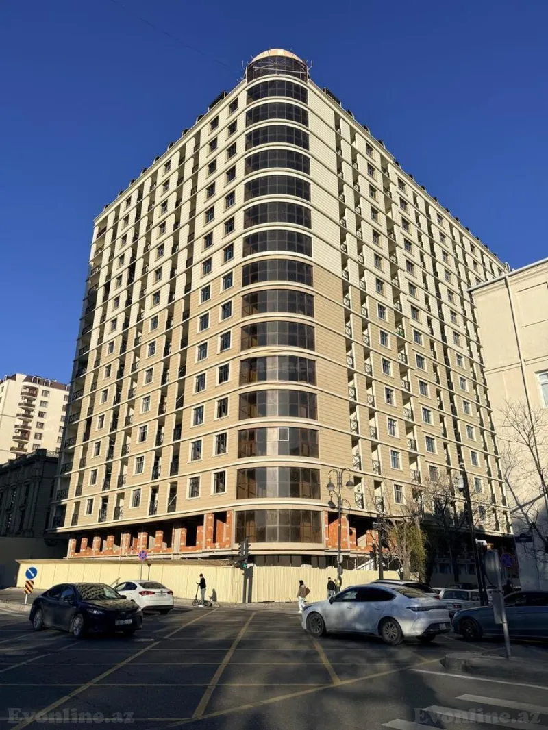 Satılır 3 otaqlı Mənzil Yeni tikili 134.2 m² Nərimanov r. - şəkil 2