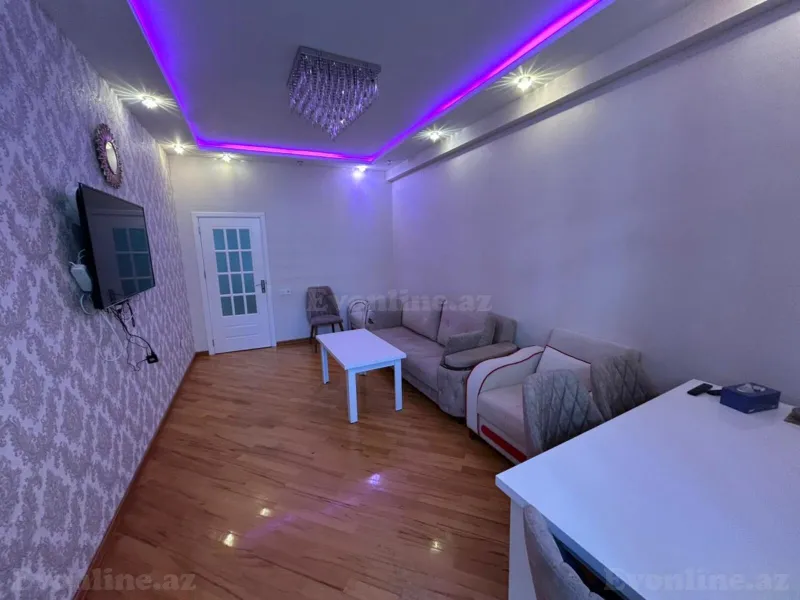 Kirayə verilir 2 otaqlı Mənzil Yeni tikili 70 m² Xətai m. - şəkil 2