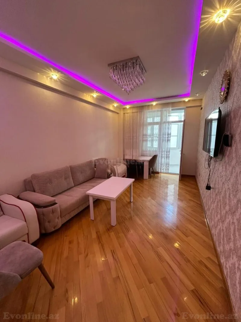 Kirayə verilir 2 otaqlı Mənzil Yeni tikili 70 m² Xətai m. - şəkil 3