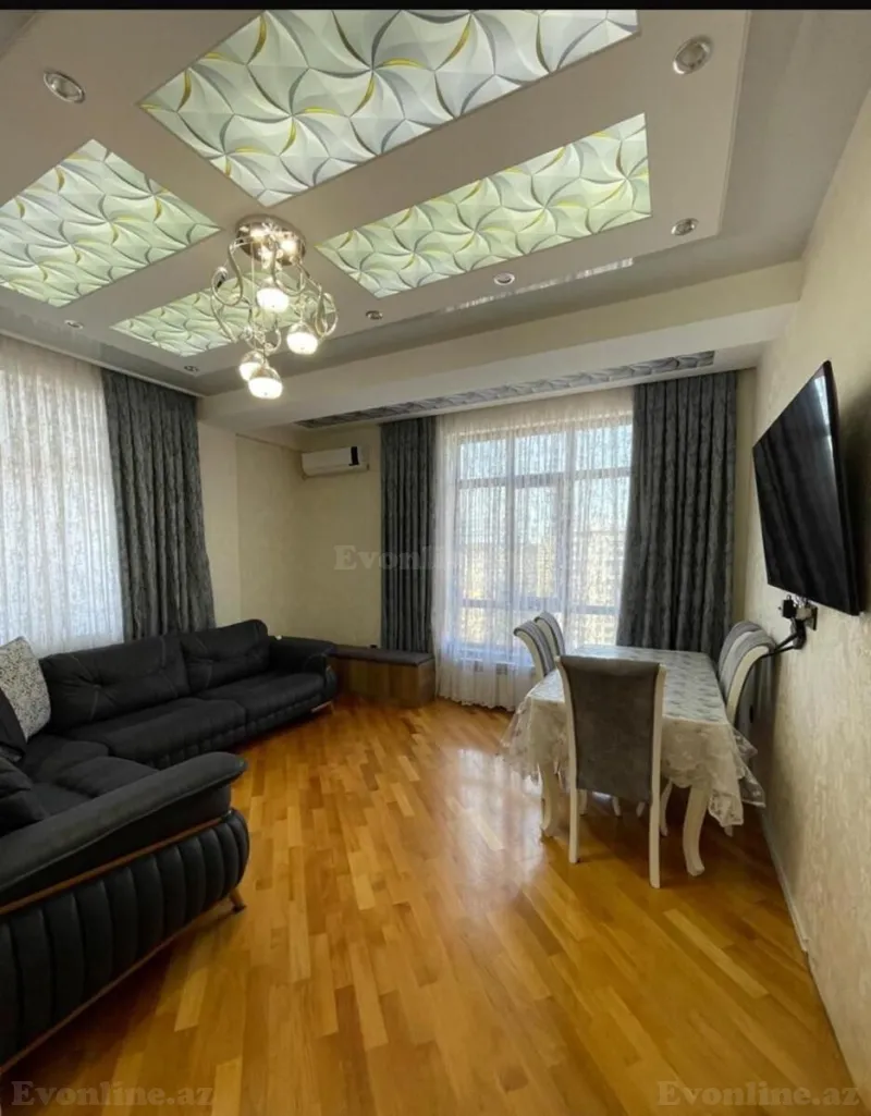 Kirayə verilir 3 otaqlı Mənzil Yeni tikili 120 m² İnşaatçılar m.