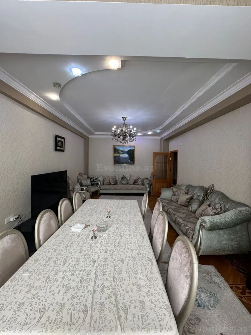 Satılır 5 otaqlı Mənzil Yeni tikili 175 m² Memar Əcəmi m. - şəkil 9