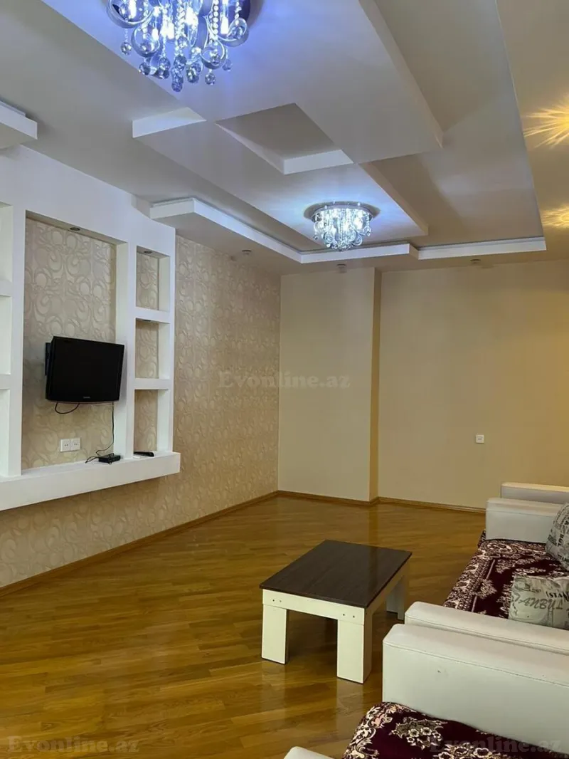 Kirayə verilir 2 otaqlı Mənzil Yeni tikili 85 m² Nərimanov r. - şəkil 3