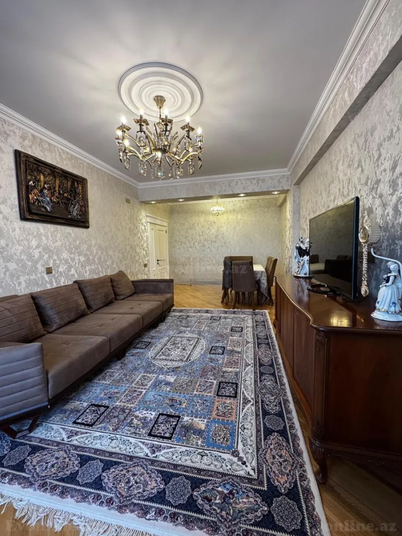 Satılır 2 otaqlı Mənzil Yeni tikili 119 m² Nəsimi r. - şəkil 2
